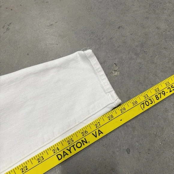 True Religion‎ Jeans White Size 33 Halle Mid Rise Super Skinny - Picture 4 of 5